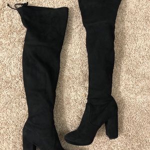 Knee high boots
